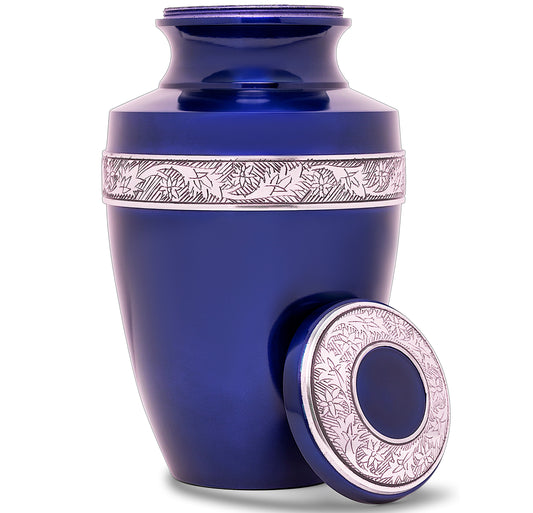 Adult Urn in Eternity Navy Blue