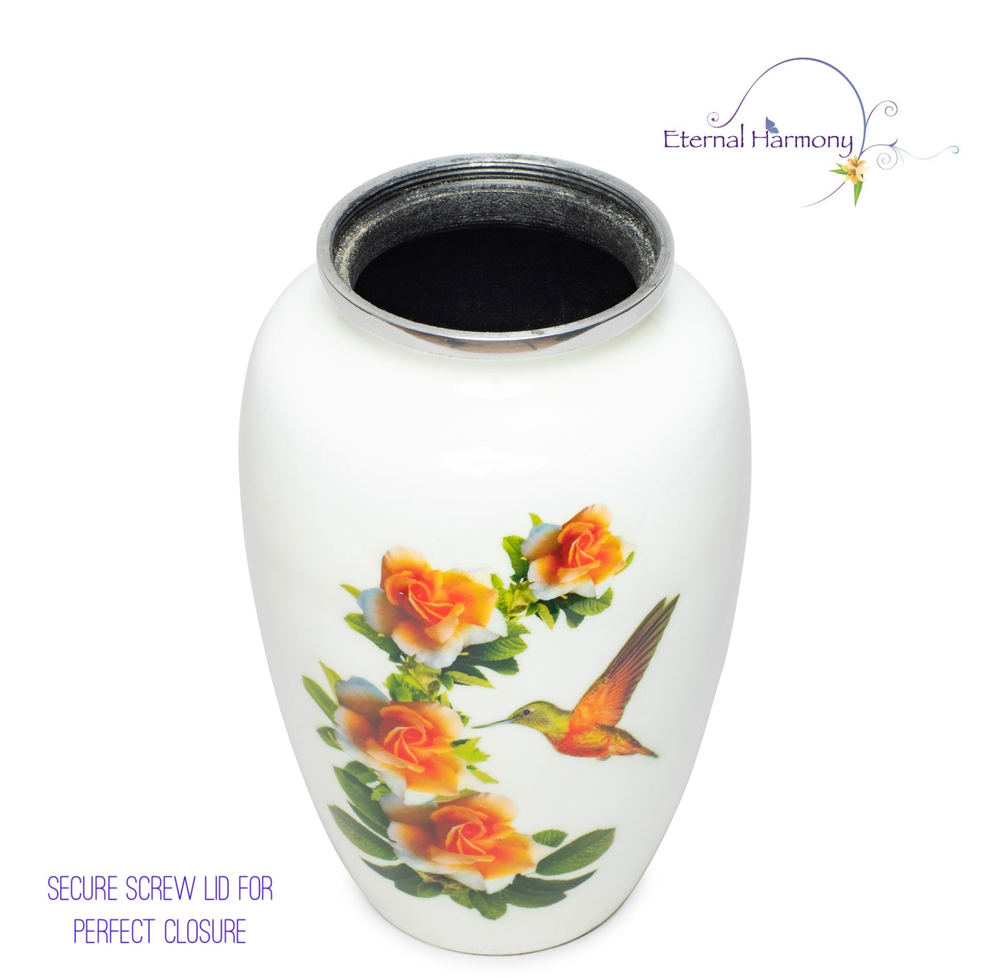 Adult Urn Large in White hbird
