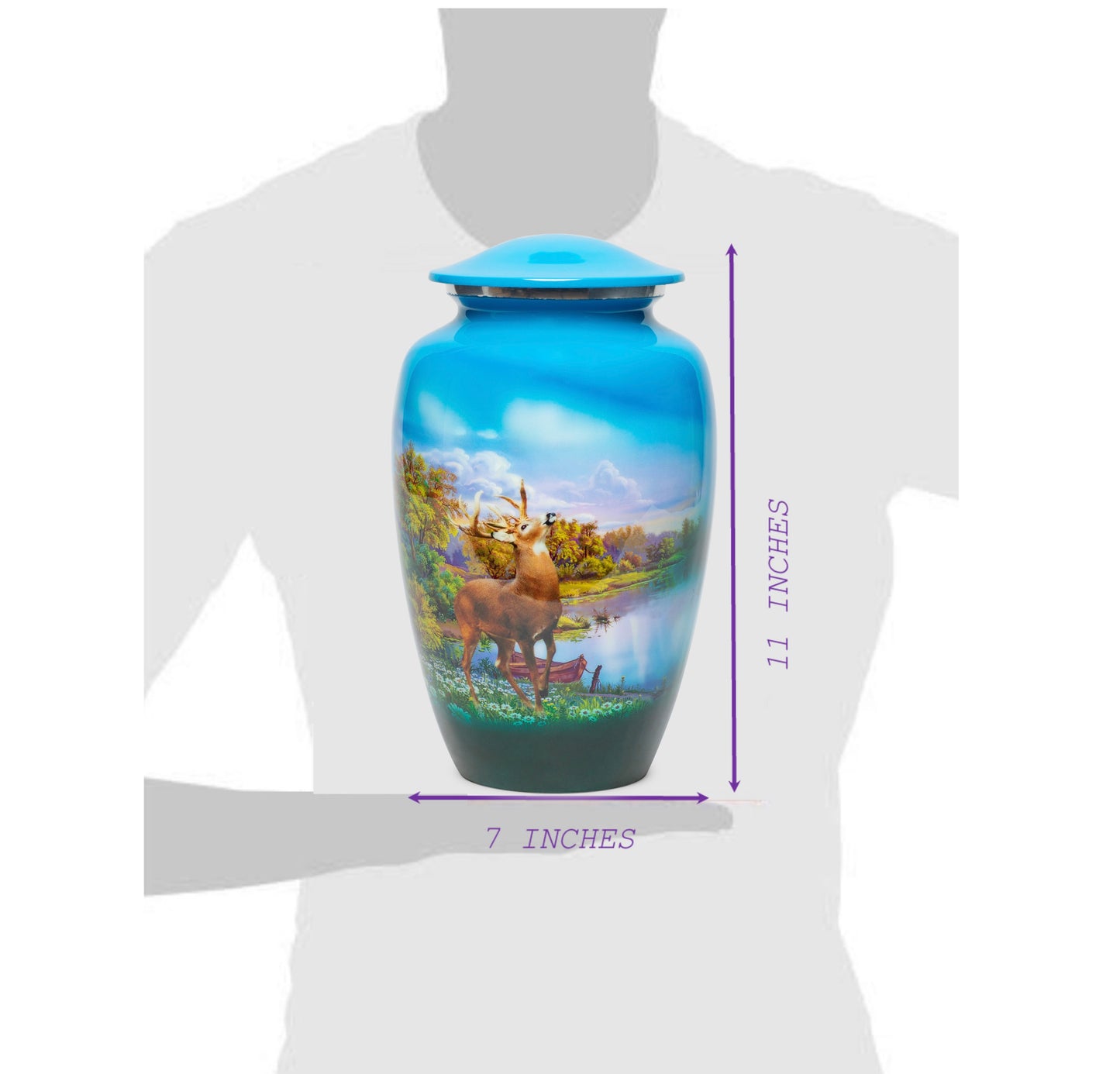 Adult Urn Large in Lago