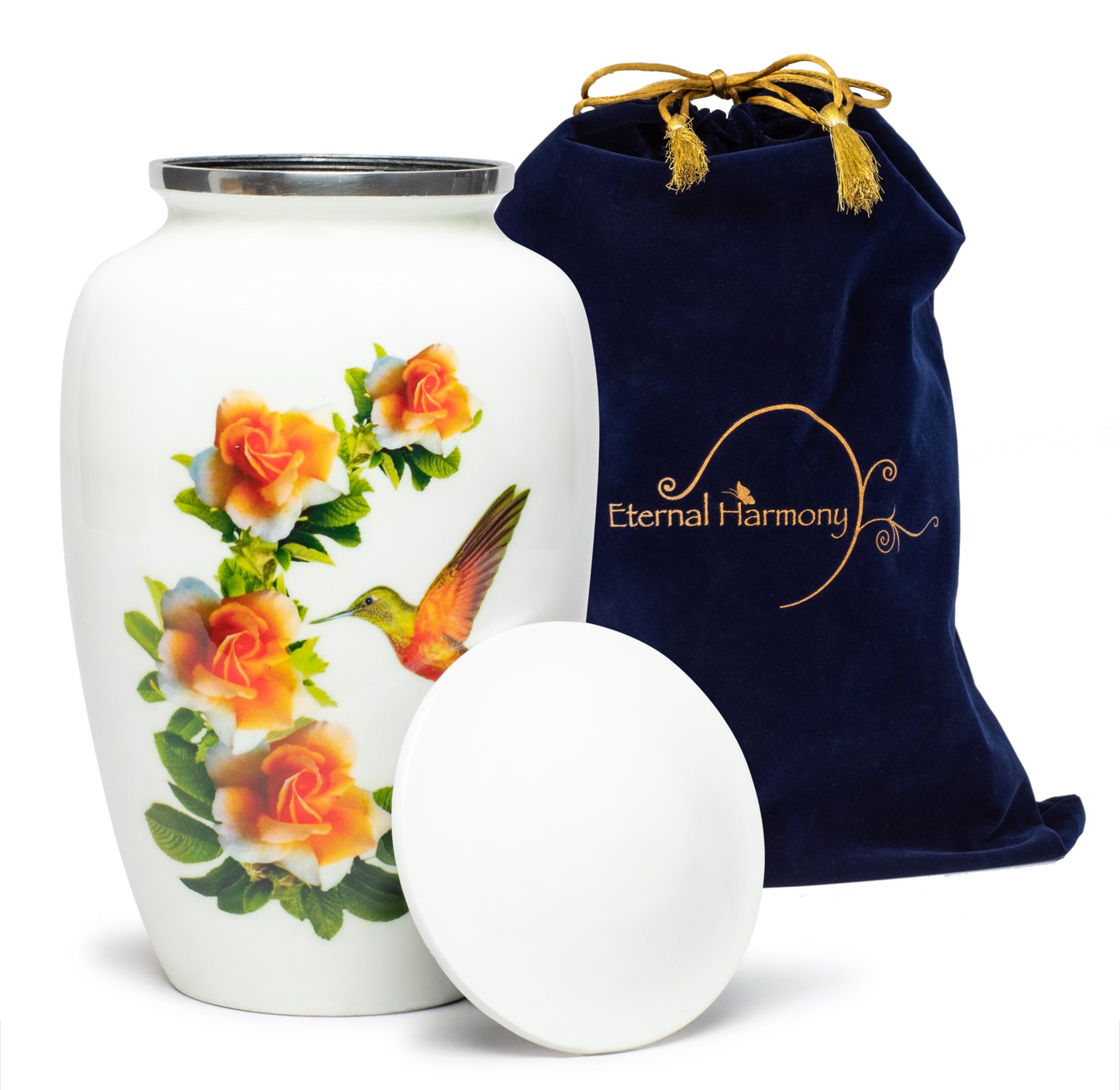 Adult Urn Large in White hbird