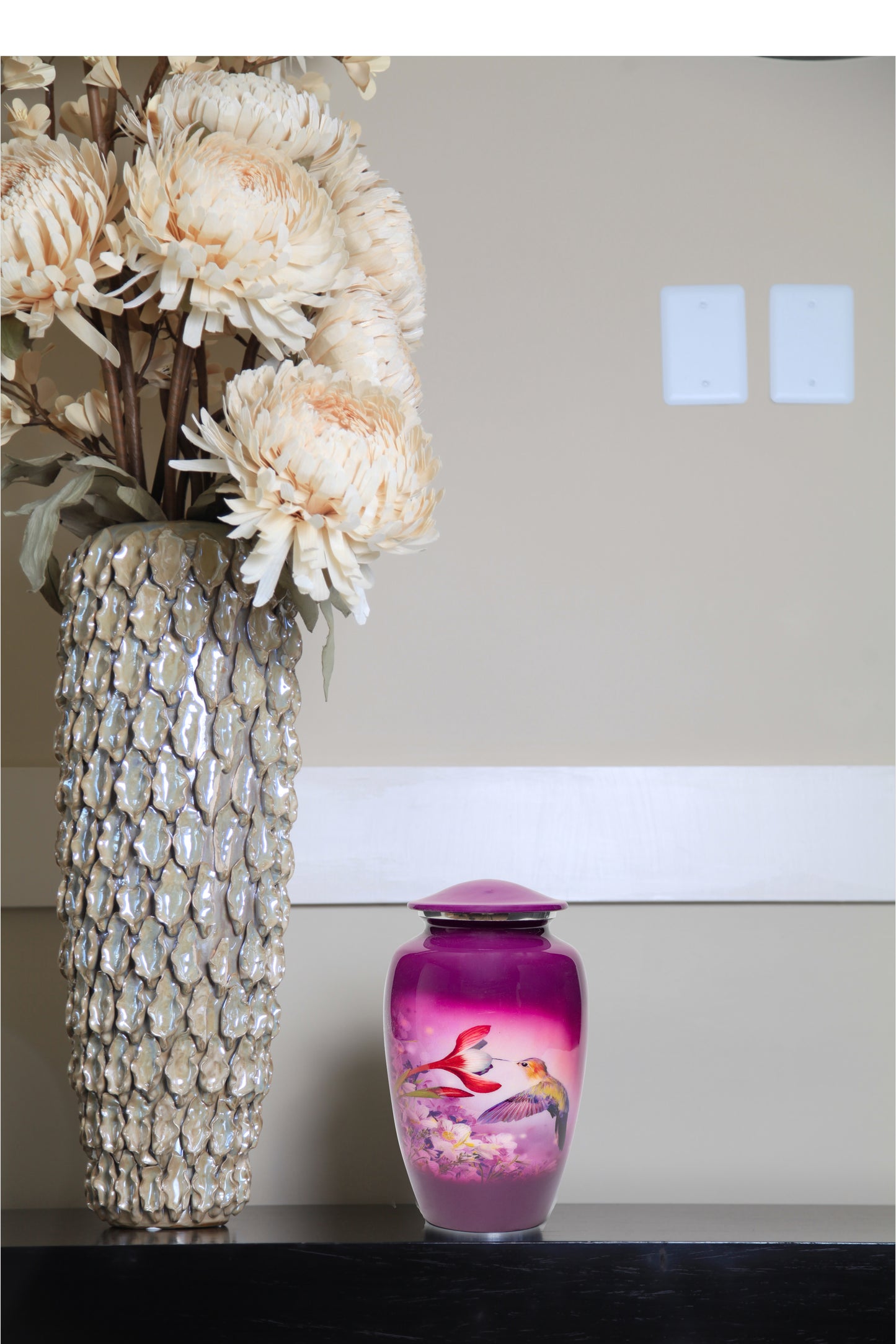 Adult Urn Large in Pruple hbird