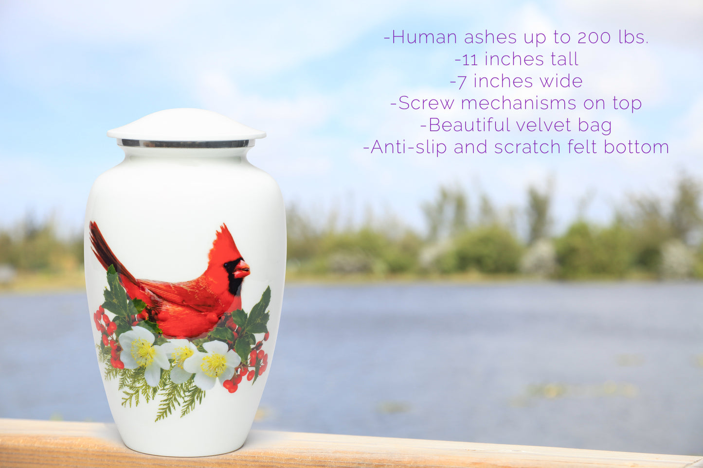 Adult Urn Large in Cardenal
