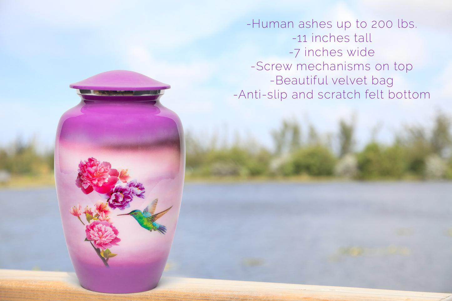 Adult Urn Large in Colibri