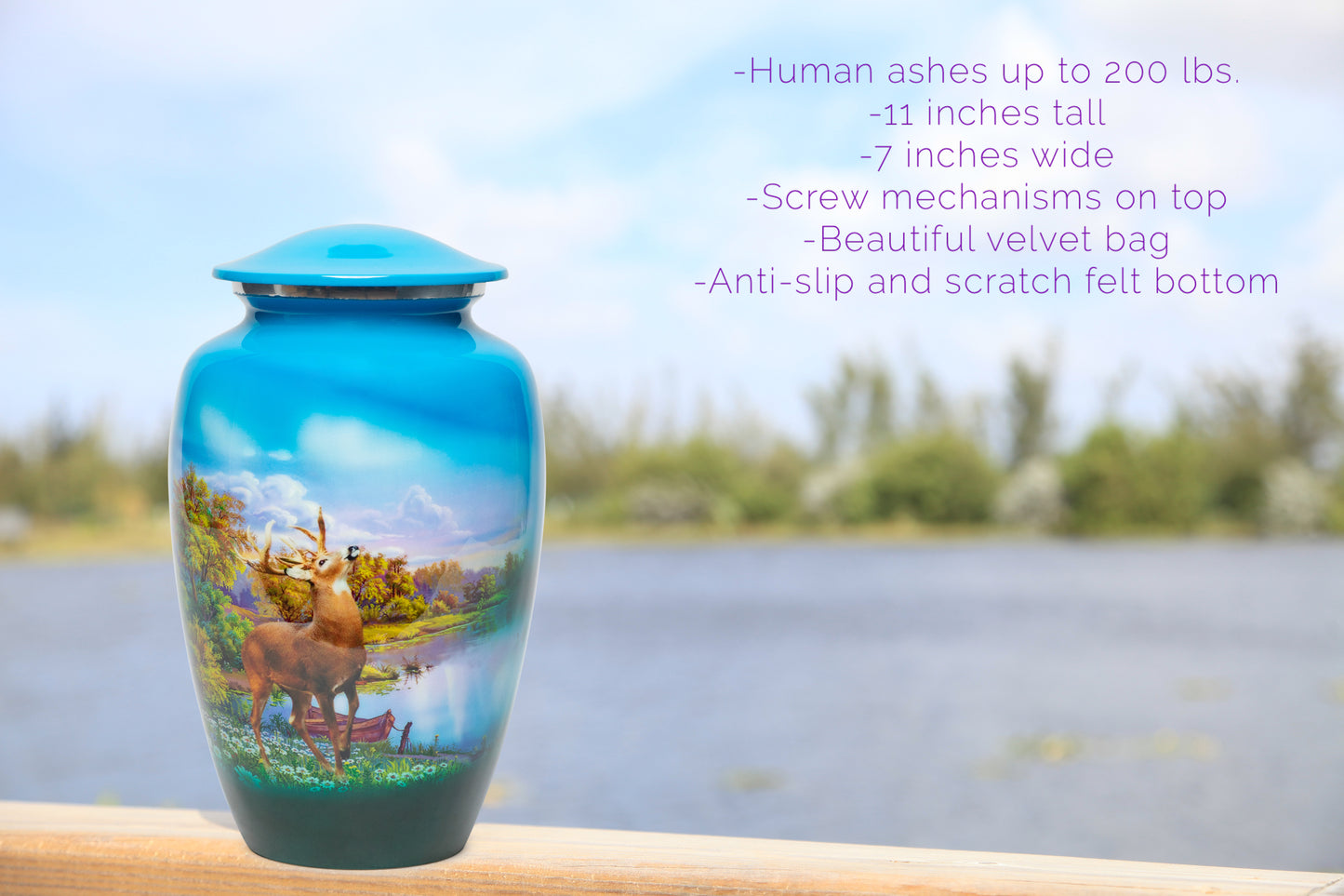 Adult Urn Large in Lago
