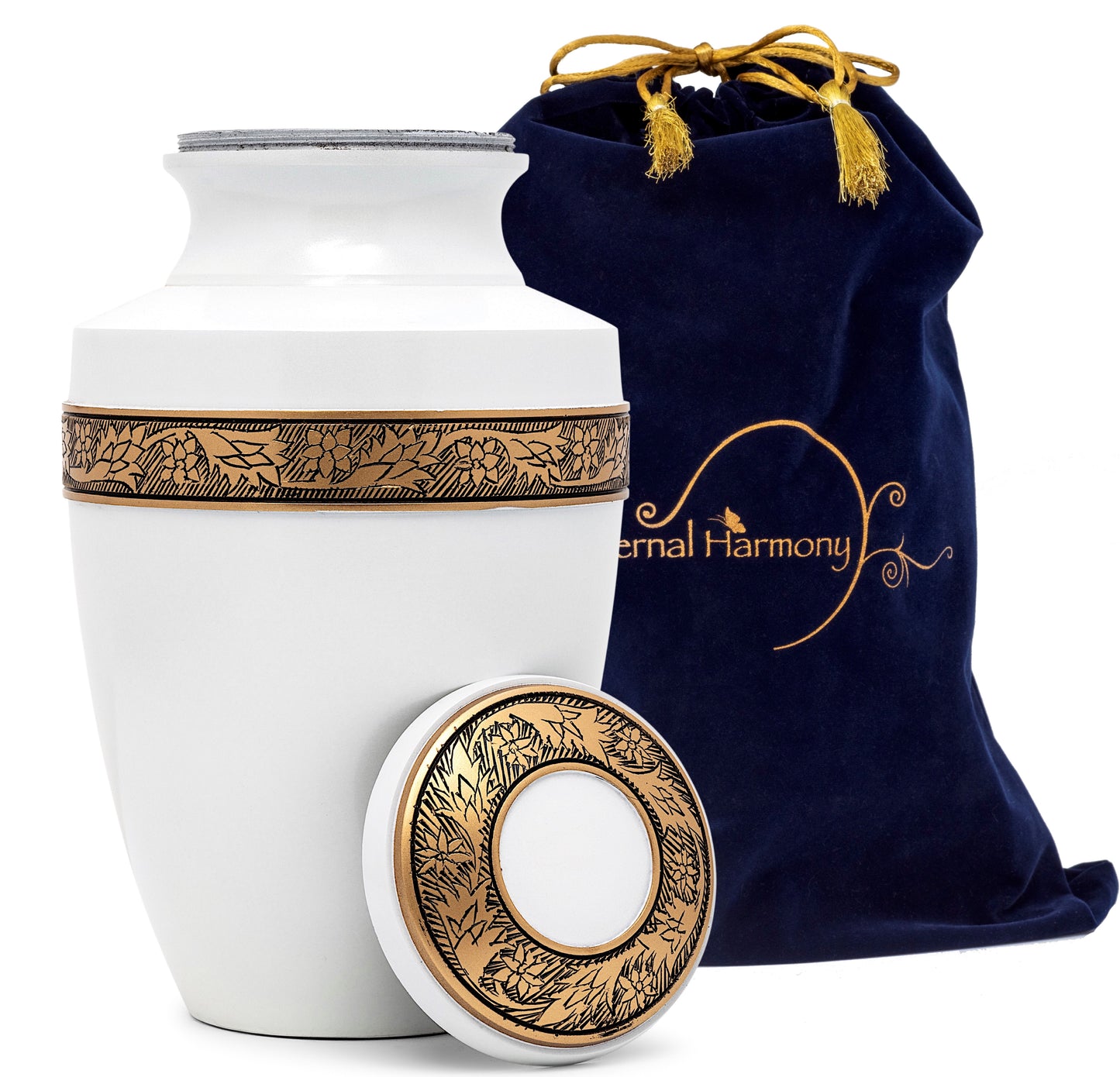Adult Urn in Eternity Pearl Gold