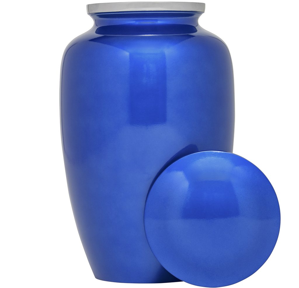 Adult Urn in Classic Blue
