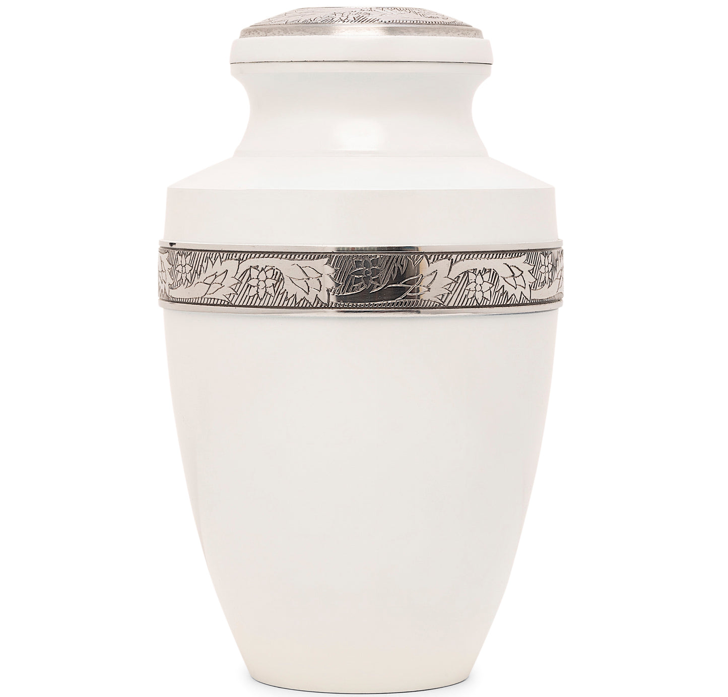Adult Urn in Eternity Pearl Silver