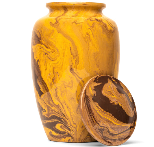 Adult Urn in Gold Milo