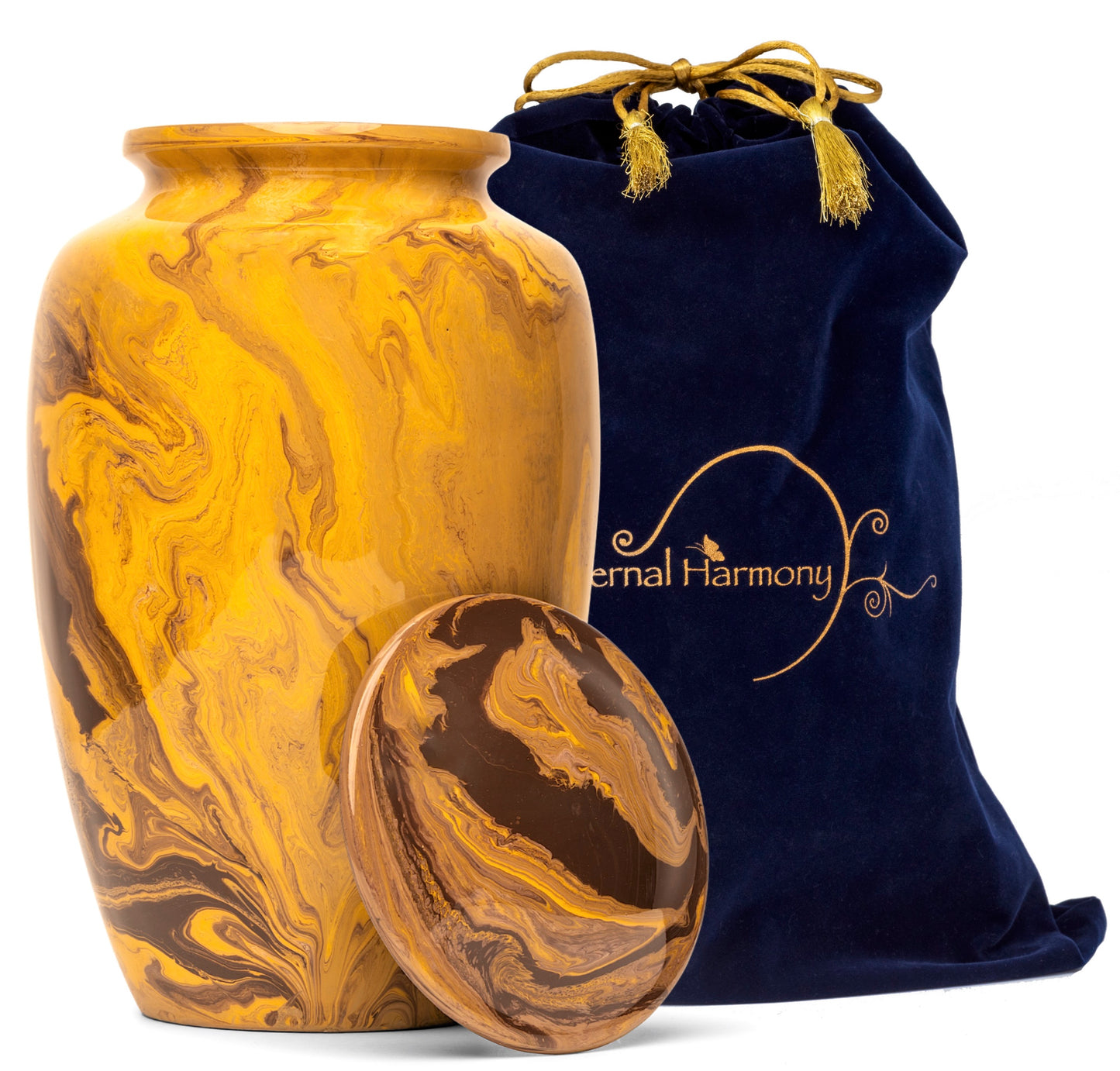 Adult Urn in Gold Milo