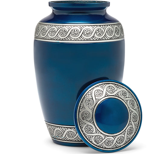 Adult Urn in Blue Veranda