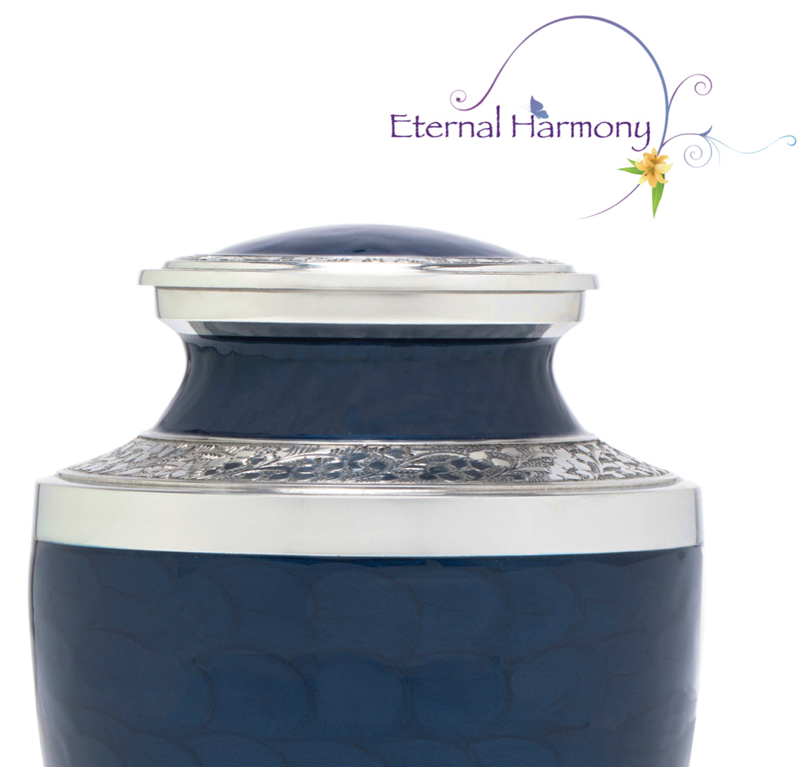Adult Urn in Blue Peace