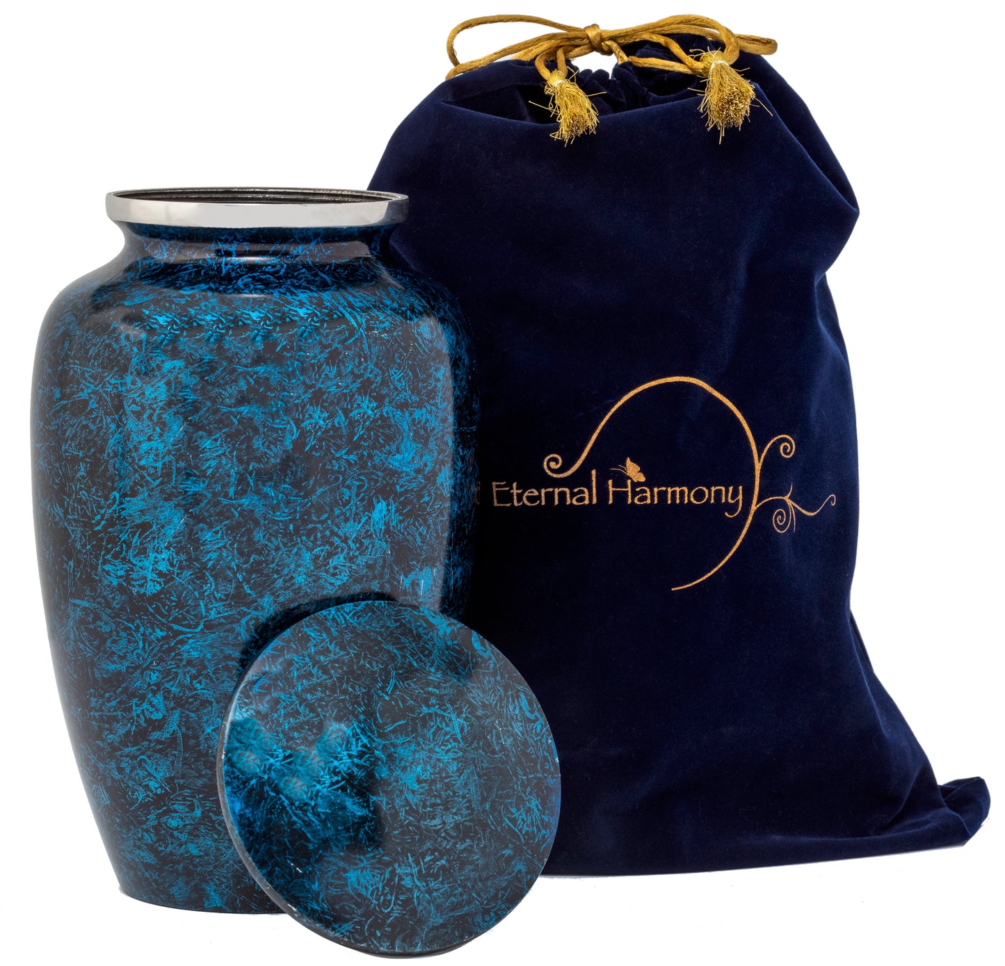 Adult Urn in Navy Blue