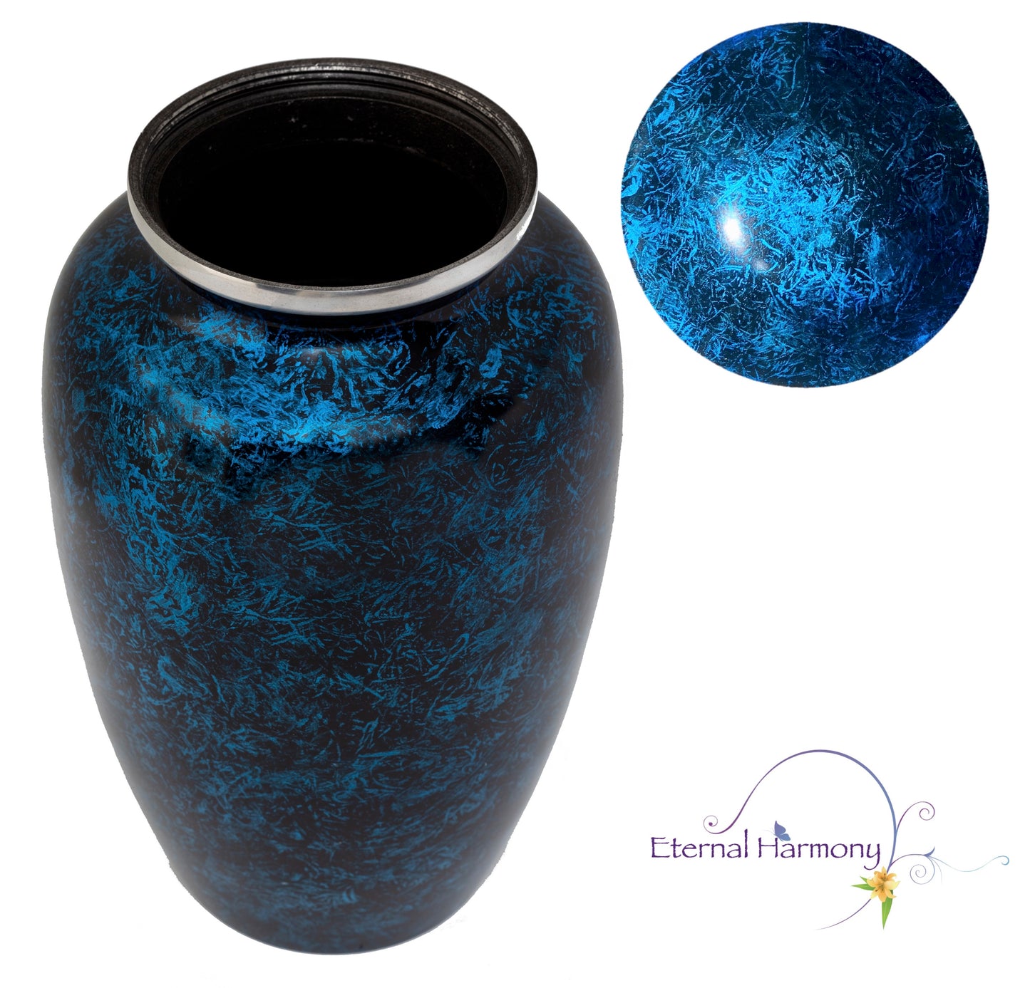 Adult Urn in Navy Blue