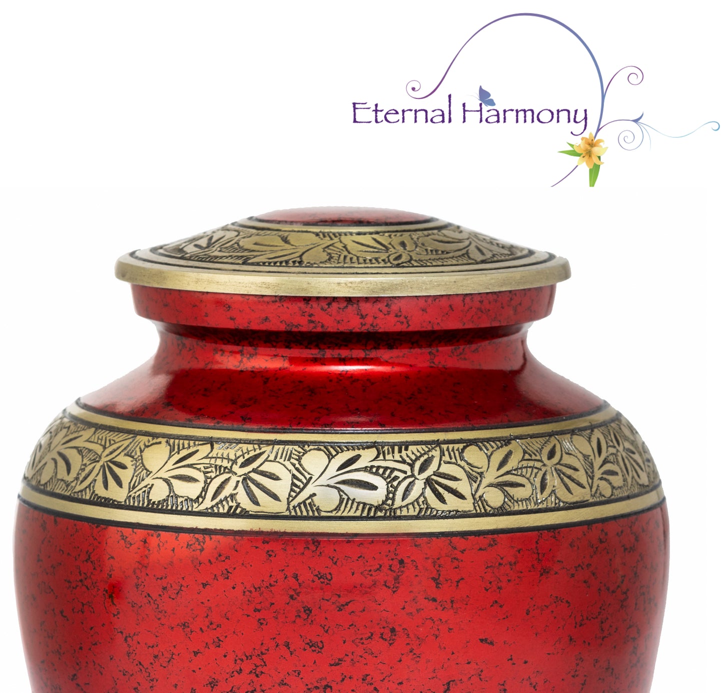 Adult Urn in Red Gold