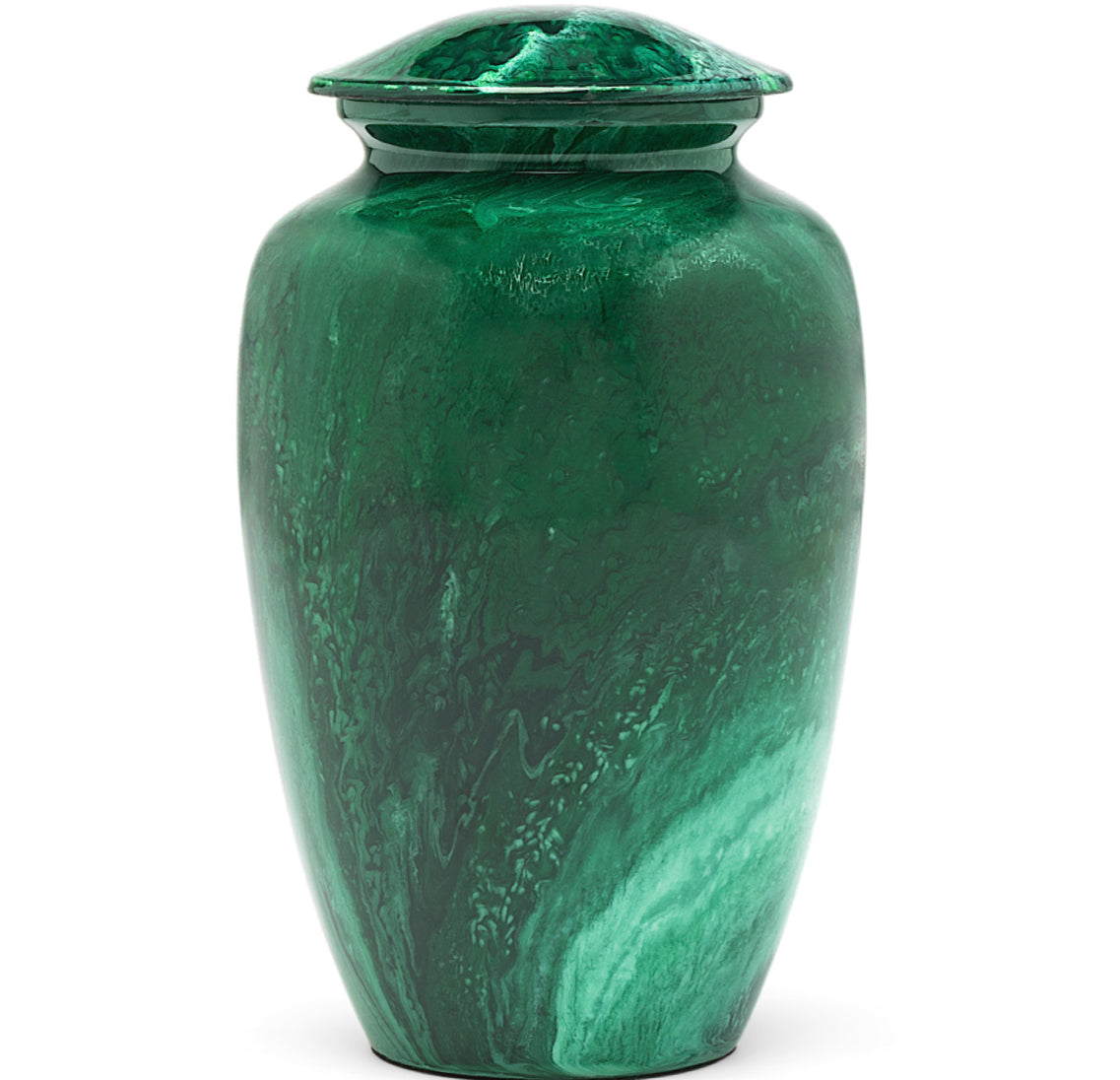 Adult Urn in Green Milo