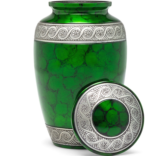 Adult Urn in Green Veranda