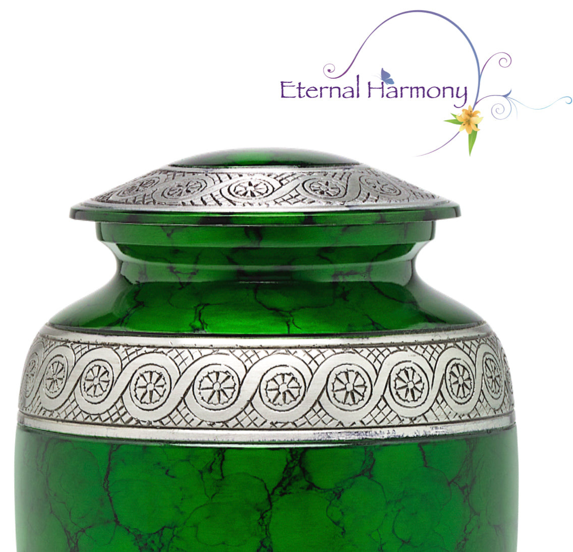 Adult Urn in Green Veranda