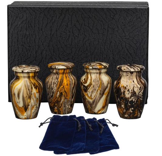 Keepsake - Box of 4 in Gold Milo