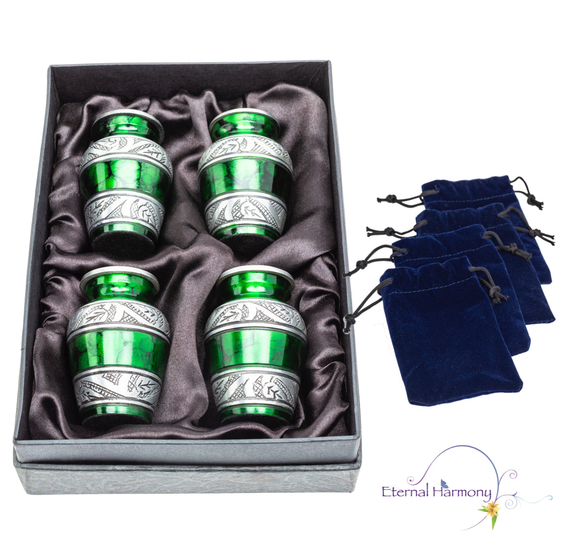 Keepsake - Box of 4 in Green