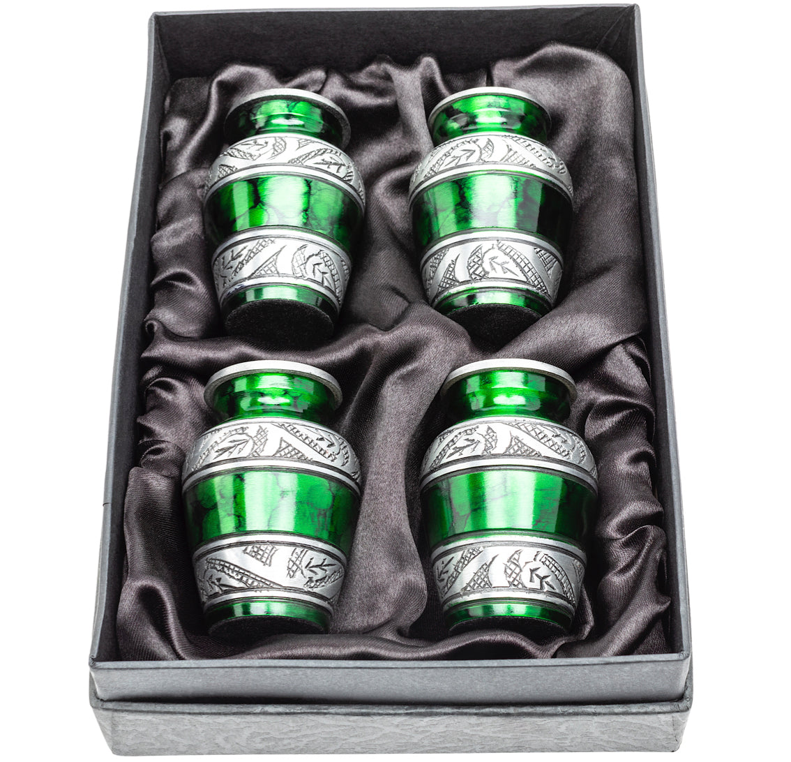 Keepsake - Box of 4 in Green