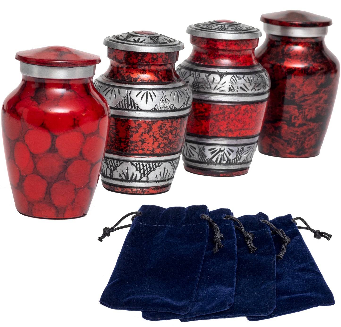 Keepsake - Box of 4 in Red
