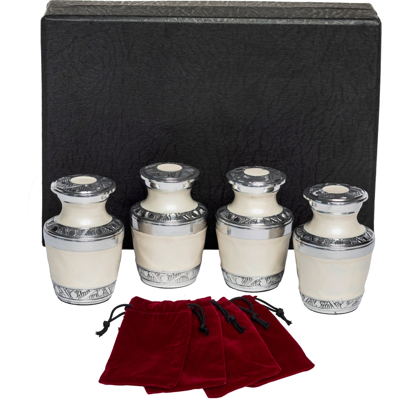 Keepsake - Box of 4 in White Pearl