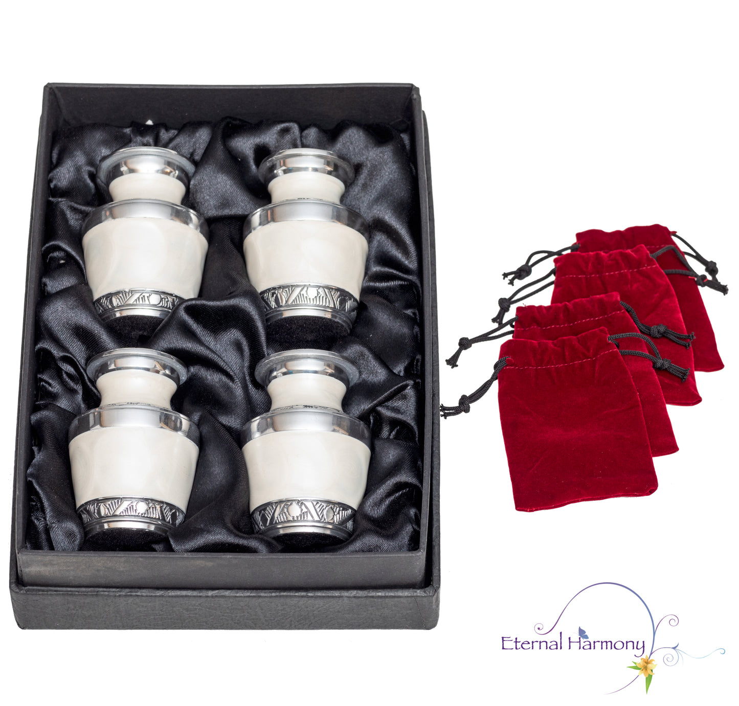 Keepsake - Box of 4 in White Pearl