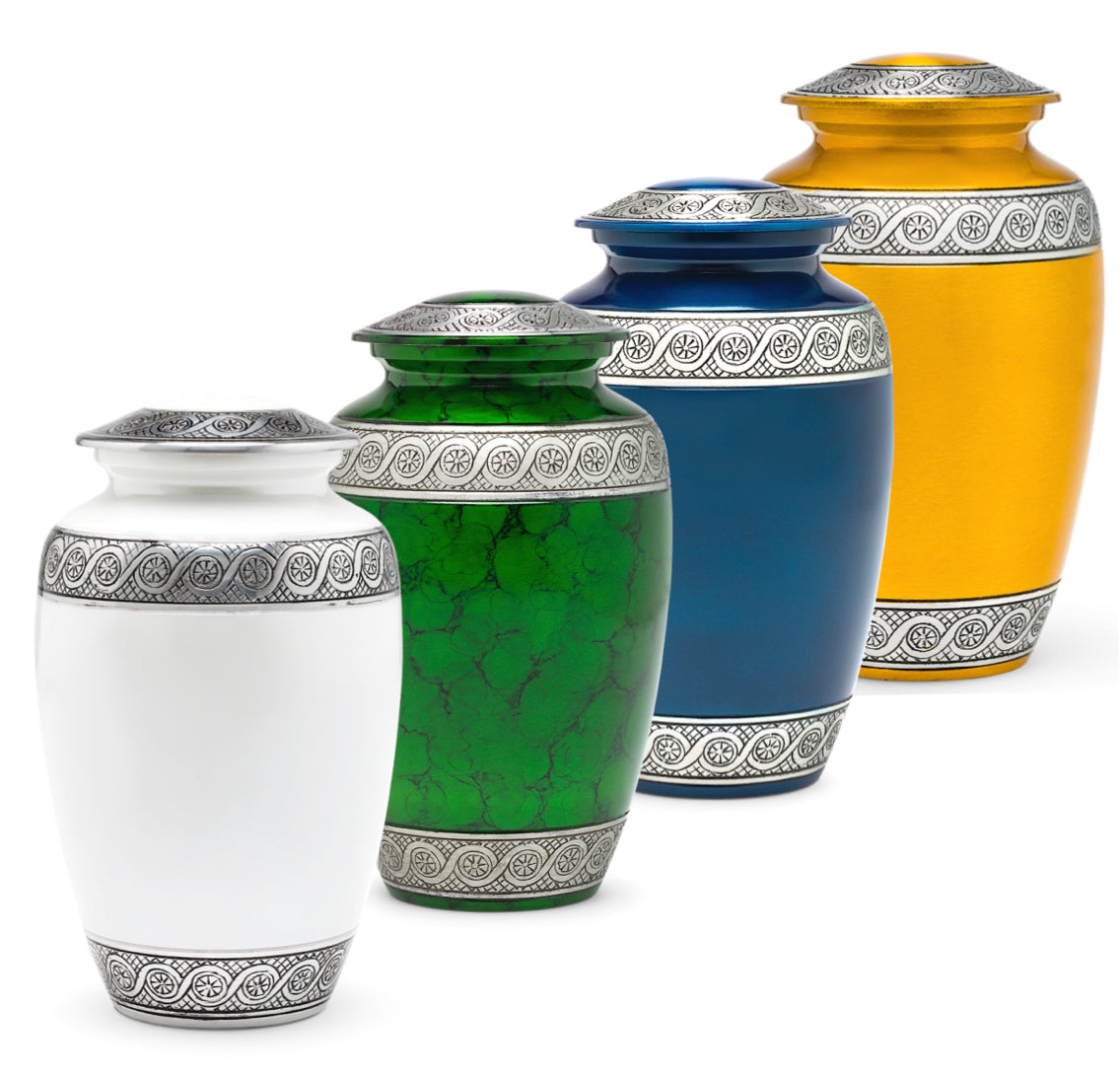 Adult Urn in Gold Veranda