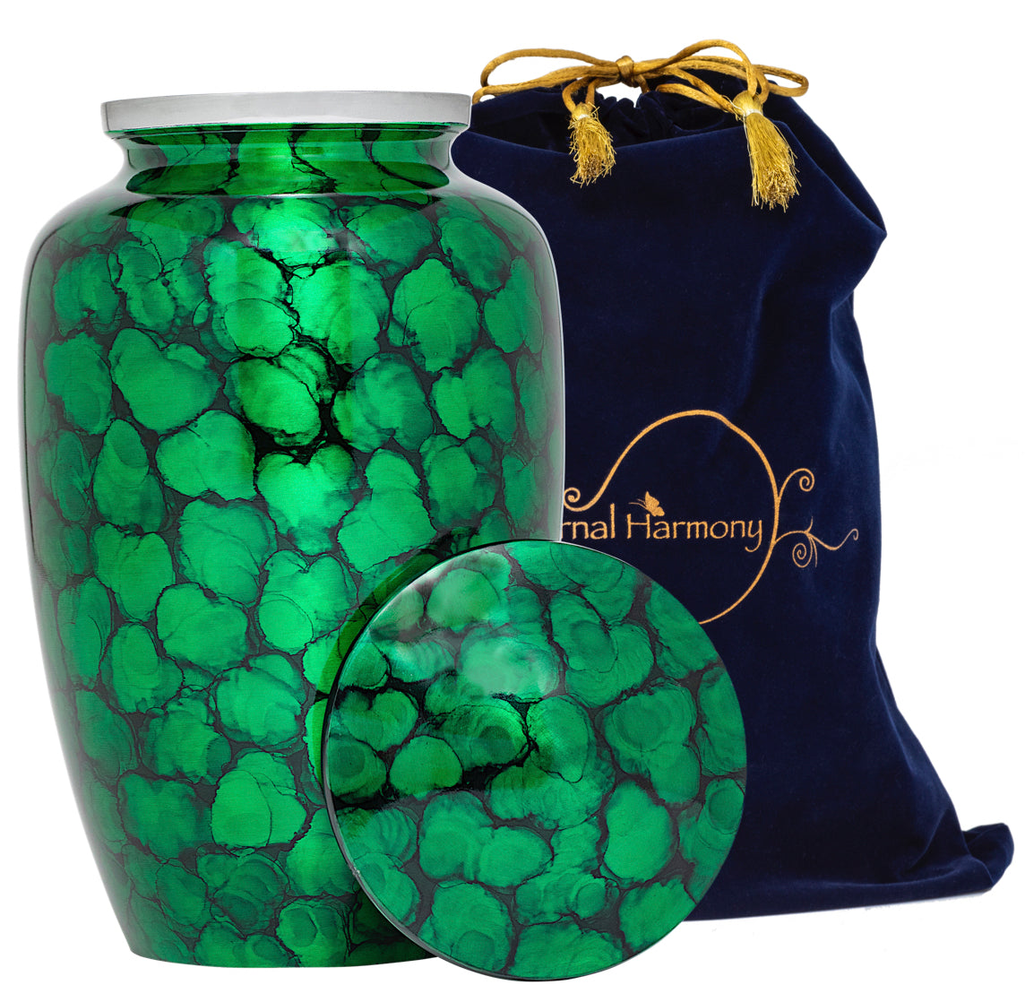 Adult Urn in Cloud Green