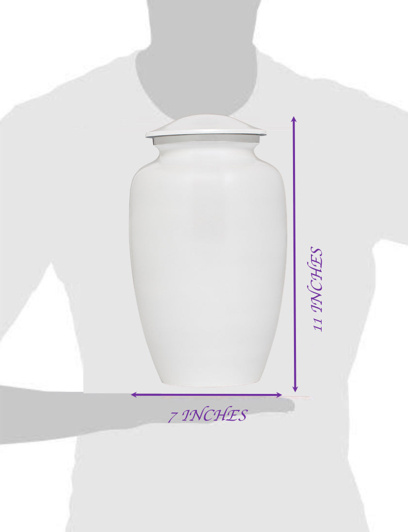 Adult Urn in Classic Pearl