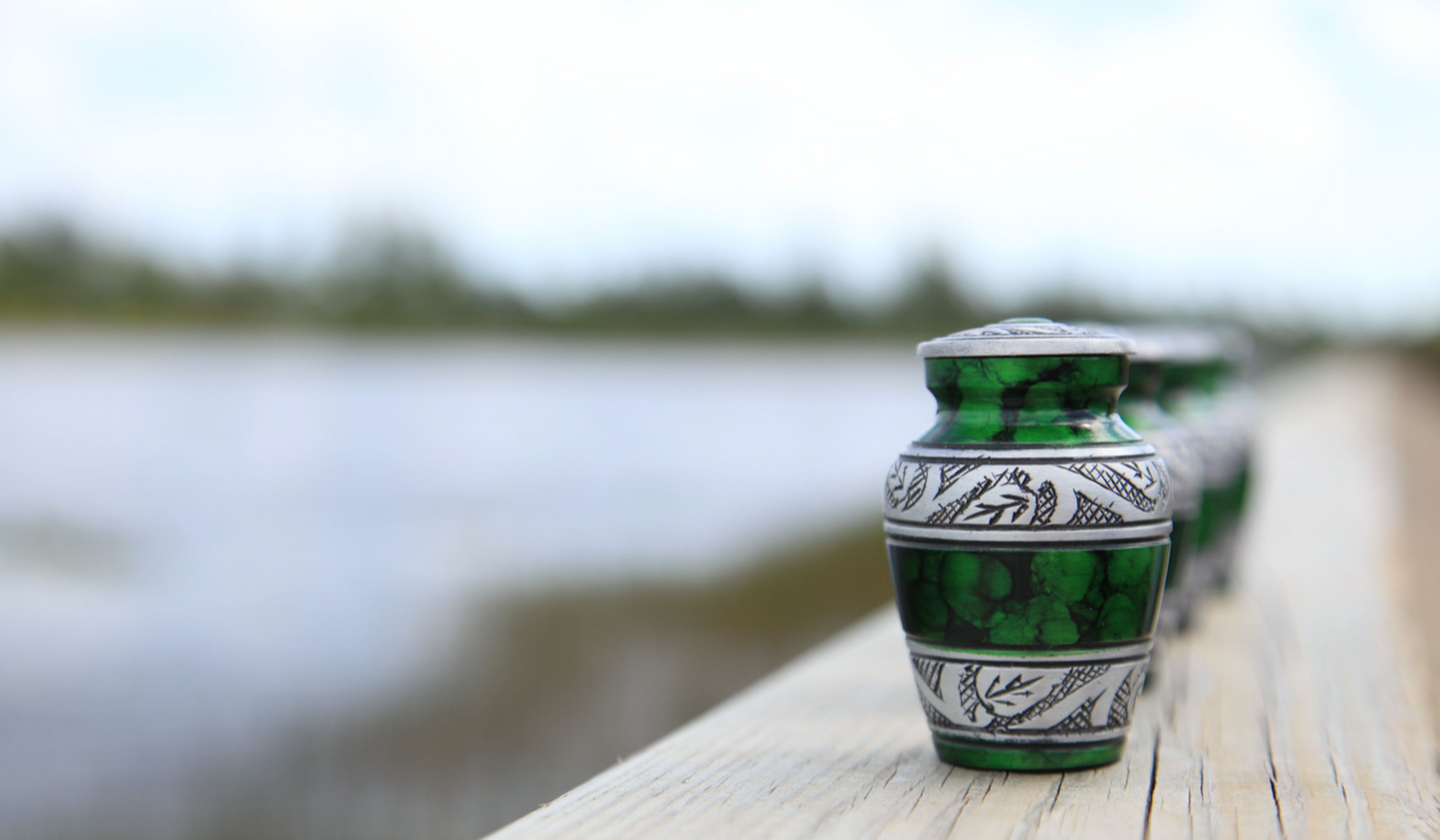 Keepsake - Box of 4 in Green