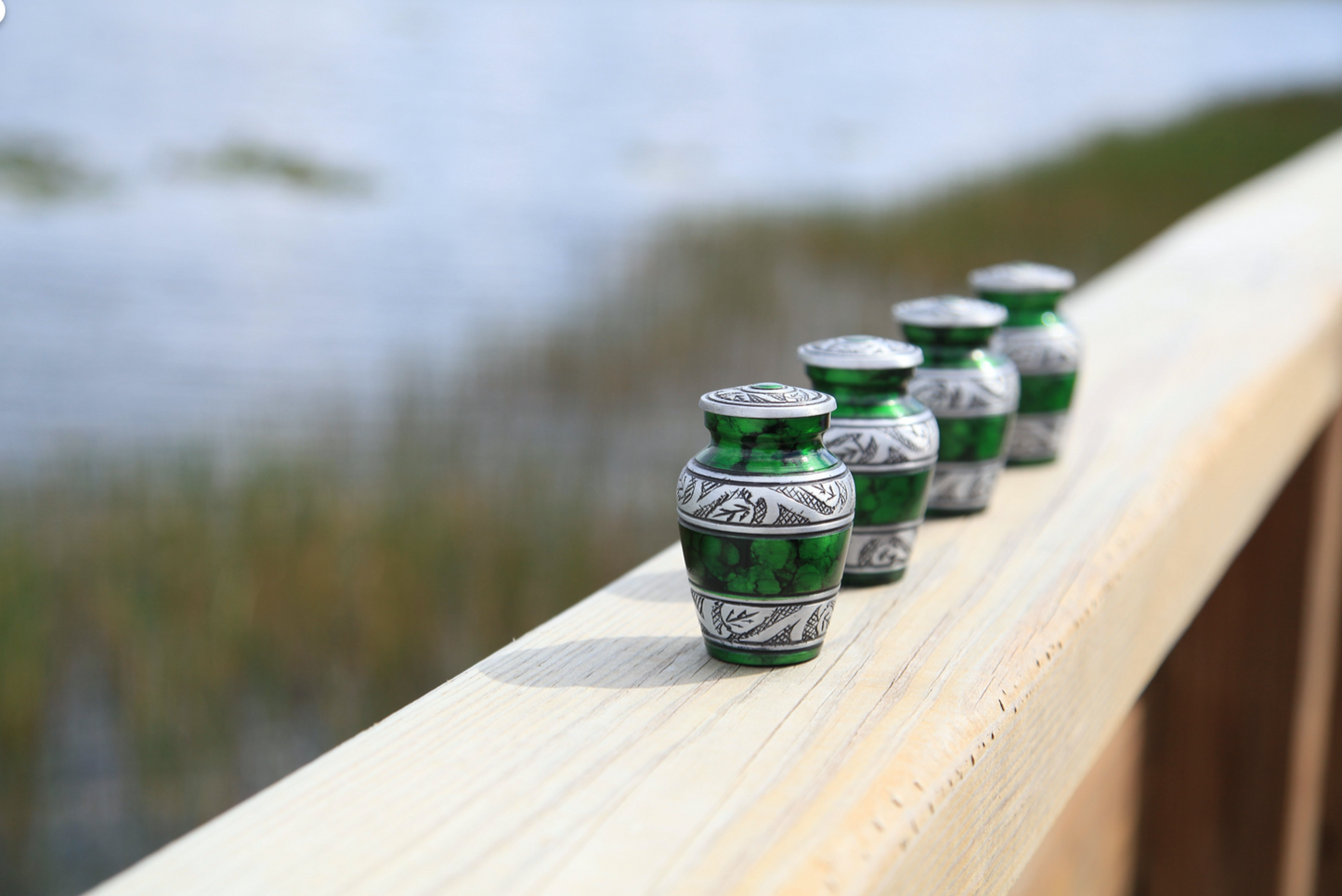 Keepsake - Box of 4 in Green