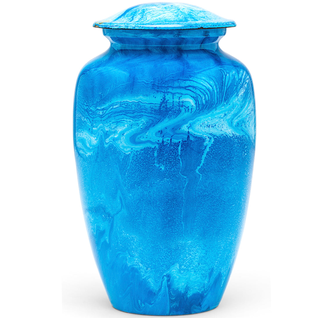 Adult Urn in Blue Milo