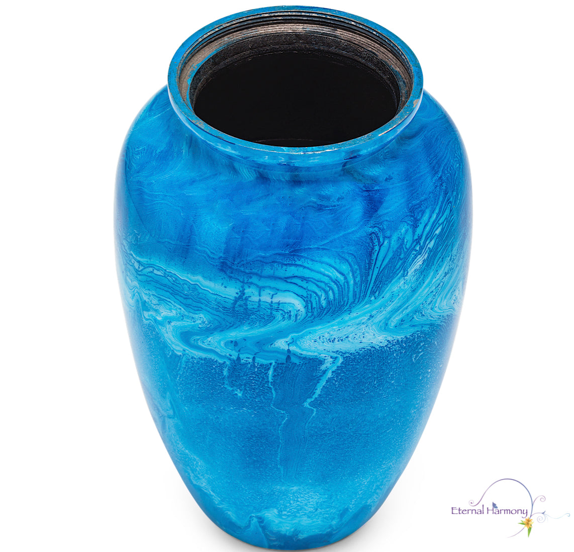 Adult Urn in Blue Milo
