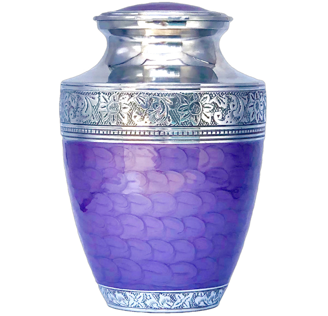 Adult Urn in Light Purple