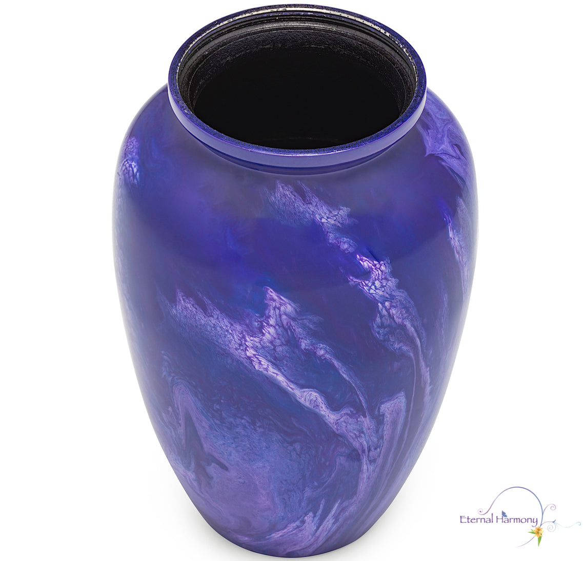 Adult Urn in Purple Milo