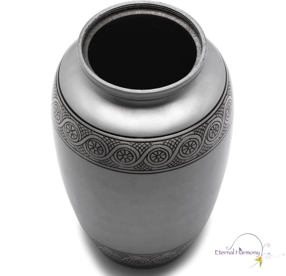 Adult Urn in Silver Veranda