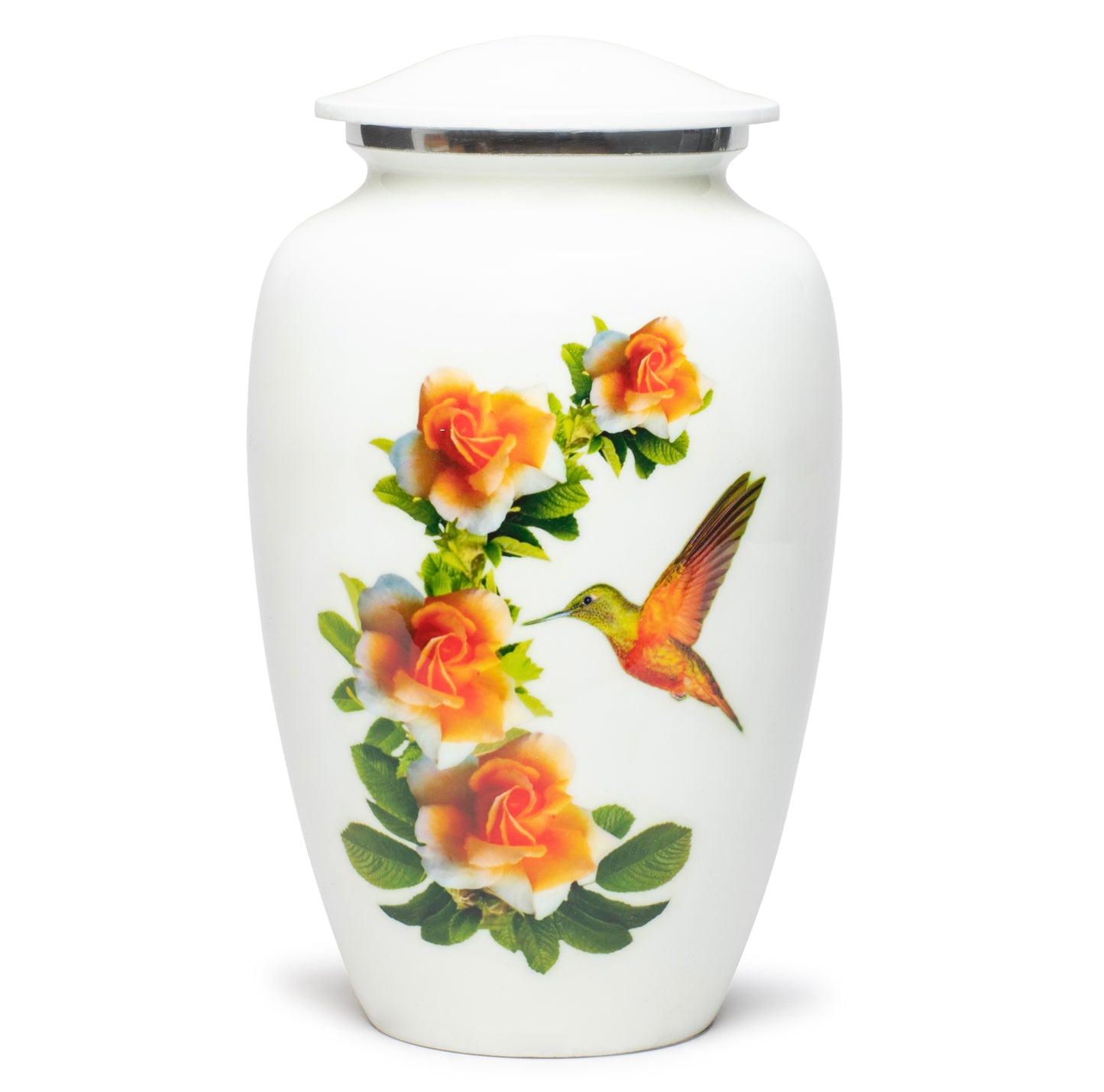 Adult Urn Large in White hbird