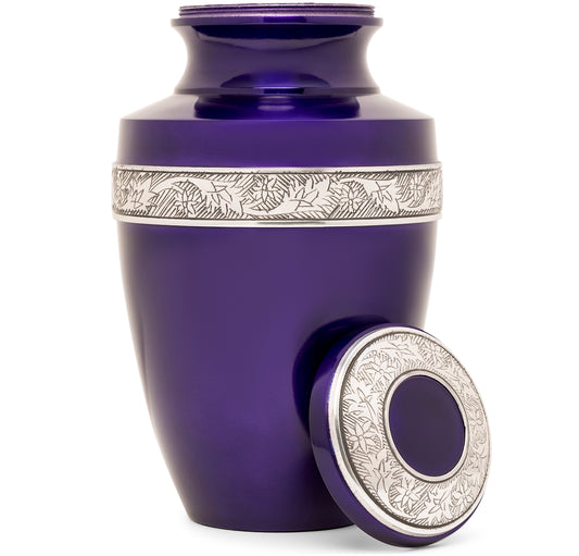 Adult Urn in Eternity Purple