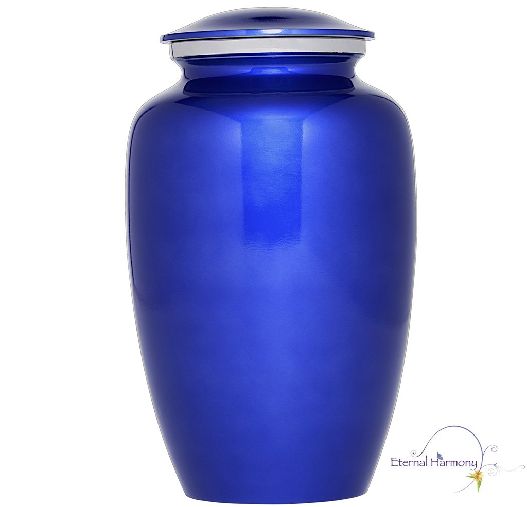 Adult Urn in Classic Blue
