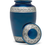 Adult Urn in Blue Ring