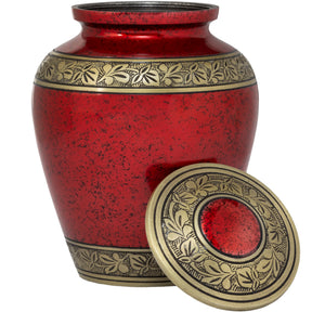 Adult Urn in Red Gold