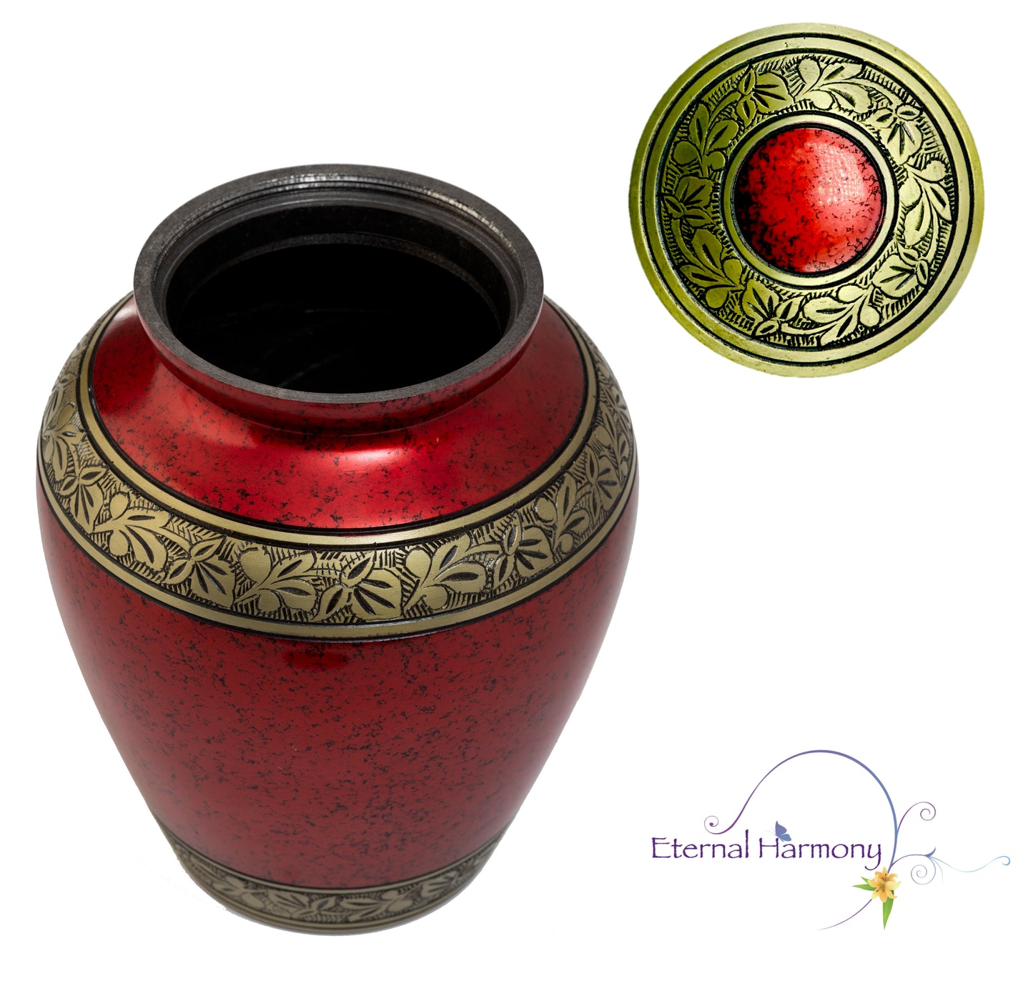 Adult Urn in Red Gold