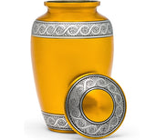 Adult Urn in Gold Ring