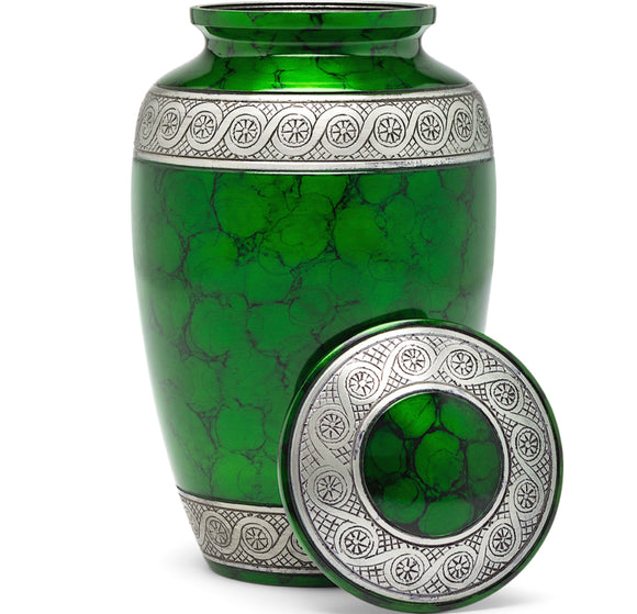 Adult Urn in Green Ring