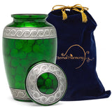 Adult Urn in Green Ring