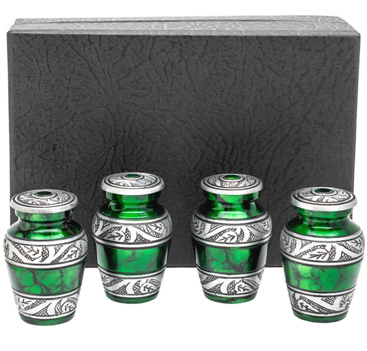 Keepsake - Box of 4 in Green