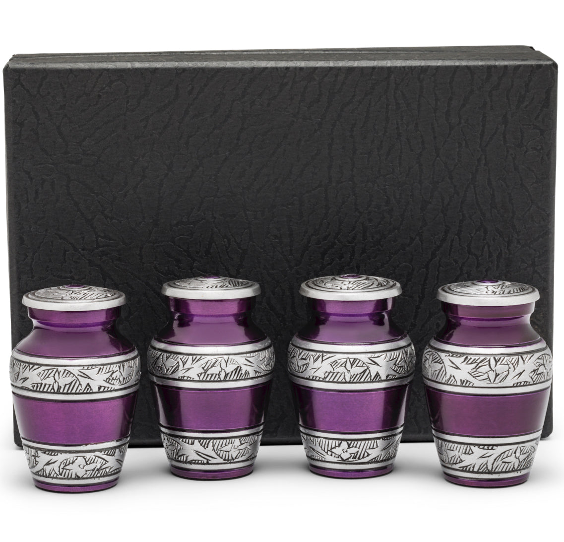 Keepsake - Box of 4 in Purple