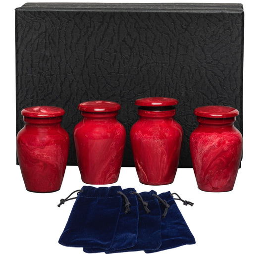 Keepsake - Box of 4 in Red Milo