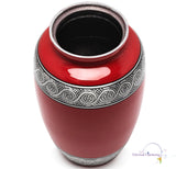 Adult Urn in Rin Red